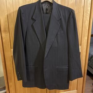 SCABAL Rare Fibres Bespoke 2PC Suit 38R Made in England Luxury Custom Wool BWN